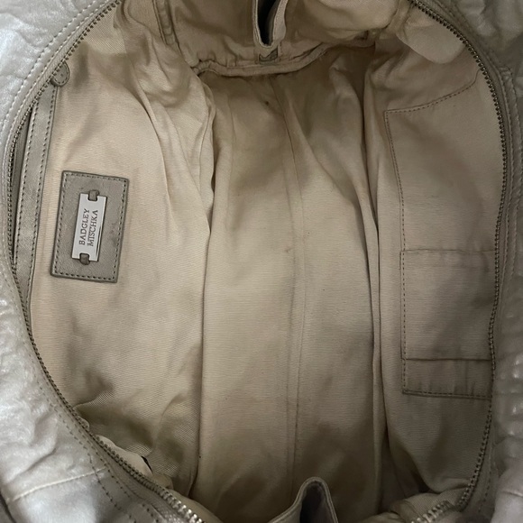 BAGLEY MISCHKA Silver Large Satchel - Picture 6 of 6